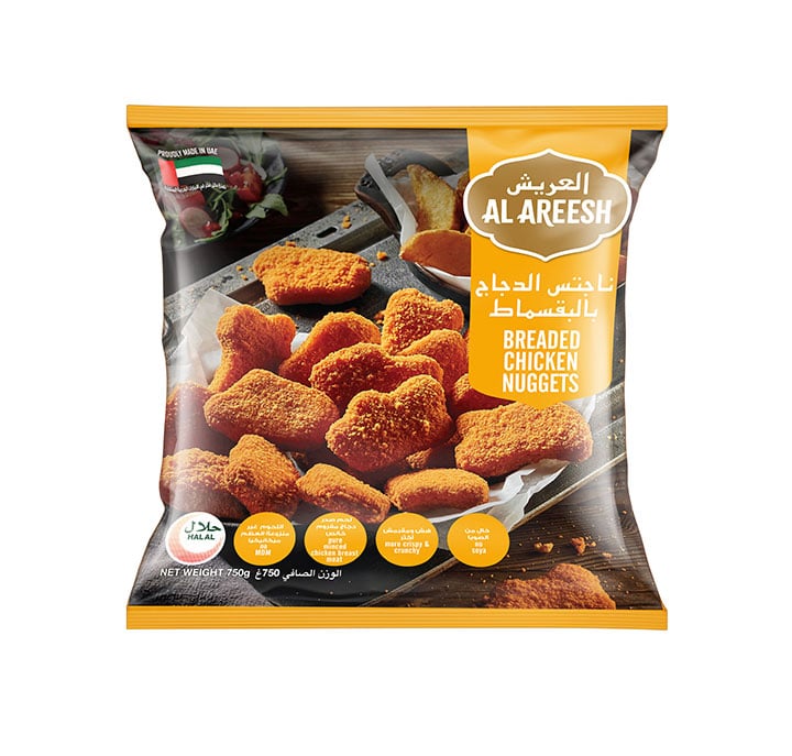 16229_AlAreesh_Breaded-Chicken-Nuggets_750g_Pillow-bag_Front_opt-min